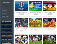 Tablet Screenshot of fanfotbal.org